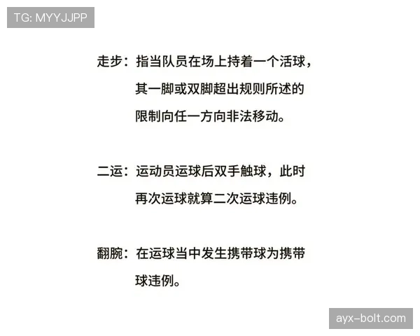 深入解析篮球规则走步和两次运球区别与裁判判定依据